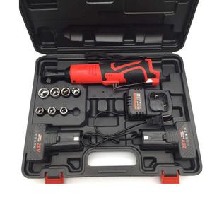 Llave de Trinquete Inalámbrica de 28V, Llave de Trinquete Multifuncional Portátil de 3/8 Pulgadas, Llave de Trinquete Eléctrica Inalámbrica de 90 Grados - Product Image 3