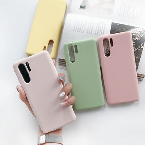 Coques de téléphone portable antichoc en silicone liquide microfibre anti-salissure/anti-rayures/anti-traces de doigts les plus vendues pour P20 - Product Image 2