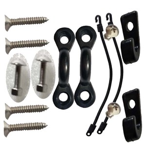 Ensemble de boucles en nylon de 6 mm avec vis pour le camping et l'extérieur - Product Image 5