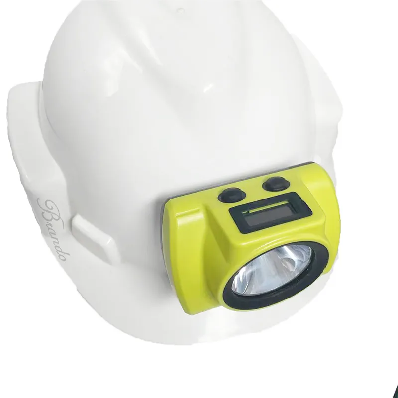 18000luxコードレスマイニングキャップランプ地下鉱山防水IP68ヘッドランプ6.8Ah充電式地下マイニングヘルメットライト
