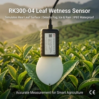 Detektor Kelembapan Daun dengan Output 0-5V ±3% FS Repeatability, Suplai 12-24VDC untuk Sistem Manajemen Hama Terpadu (IPM)