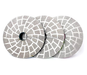 Disco de molienda soldado al vacío de 4 pulgadas, uso húmedo o seco, #30 #50 #100, para granito y mármol, gran oferta - Product Image 2