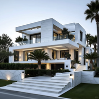 Maison modulaire entièrement équipée à prix abordable, maisons préfabriquées, maisons en structure légère en acier, villas préfabriquées de luxe à vendre