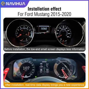 NaviHua Tableau de bord numérique virtuel de 12,3 pouces pour Ford Mustang 2015-2020 - Product Image 5