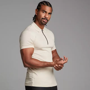 T-shirt à manches courtes pour hommes, sublimation personnalisée, t-shirt de gym, impression - Product Image 3