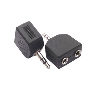 Adaptador Divisor de Audio Estéreo de 3.5mm, 1 Macho a 2 Hembras, Salida de CC para Auriculares, Audífonos <span class=keywords><strong>y</strong></span> Teléfono <span class=keywords><strong>MP3</strong></span> - Product Image 6