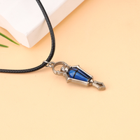 Nouveau design, collier ras du cou fantaisie avec pendentif lanterne lune, bijou tendance, cadeau