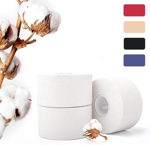 Tùy chỉnh bông thể thao dễ dàng xé băng dính cứng nhắc đóng đai đá đấm bốc leo ngón tay thể thao y tế kẽm oxide Băng - Product Image 1