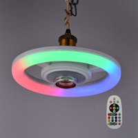 Lampu Bohlam Musik UFO 36W Kualitas Terbaik dengan Kontrol Nirkabel RGB Multiwarna 110v 220v Lampu LED Pintar Pengubah Warna