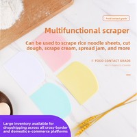 Spatule multifonctionnelle Armada de qualité alimentaire pour pâtisserie, grattoir de cuisine, spatule à crème pour gâteaux et nouilles de riz, modèle 01