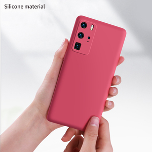 <span class=keywords><strong>Coque</strong></span> de téléphone en Silicone liquide pour <span class=keywords><strong>Huawei</strong></span> P40 Lite <span class=keywords><strong>P30</strong></span> P20 Lite <span class=keywords><strong>Pro</strong></span> Mate 40 30 20 <span class=keywords><strong>Pro</strong></span> avec sangle souple couleur unie couverture arrière - Product Image 4