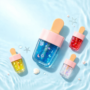 Brillo Labial Natural Voluminizador en Envase con Forma de Helado para Labios Secos, Maquillaje Diario, OEM, ODM - Product Image 1