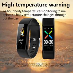 F07T Smart Watch 1,1-Zoll-Quadratbildschirm 50 Sport modus Herzfrequenz-/Blutdruck-/Bluts auer stoff überwachung Smart Watch - Product Image 2