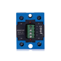 QSRD série 25A 40A 50A 75A SSR relais à semi-conducteurs double phase contrôle cc