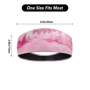 Stock Custom rutsch feste atmungsaktive schnell trocknende dünne Stirnbänder saugfähig nachhaltige Fitness Sport Basketball Schutz Elastizität - Product Image 4