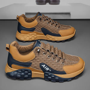 Nuevos Zapatos Hongyan Versátiles con Cordones para Hombre, Ligeros para Correr y Deportes, Zapatillas Casuales de Suela Gruesa para Caminar - Product Image 5