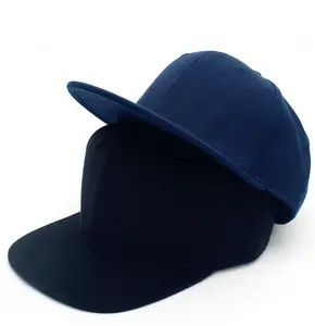 หมวกแก๊ปเบสบอล,หมวกสแนปแบคแบบแบนผ้าคอตตอนใส่ได้ทั้งผู้ชายและผู้หญิง