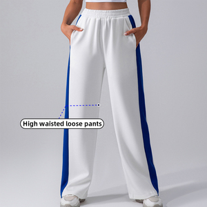 Joyyoung Custom <strong>Women's</strong> Wide Leg Pants Elastic High Waist <strong>Trousers</strong> <strong>Comfy</strong> <strong>Work</strong> Yoga Pants Outdoor Sports Yoga Pants for <strong>Women</strong> - Product Image 2
