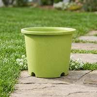 Pots de fleurs modernes en plastique PP légers avec trou de drainage pour l'intérieur/l'extérieur, décoration de jardin et de maison, capacité de 2,03 à 25 L