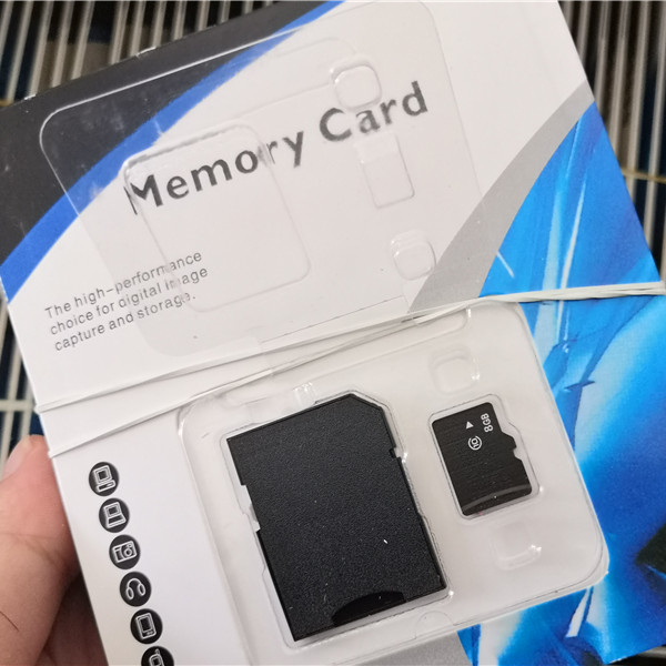 High Quality 512GB/256GB/128GB Memory SD Card Customizable Logo Plastic TF Flash Card Phones 32GB/8GB/64GB/2GB/16GB Capacities