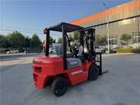 Nouveaux chariots élévateurs diesel multifonctionnels de 2,5 et 3 tonnes de fournisseur chinois, mini chariot élévateur diesel à empattement court, prix compétitif