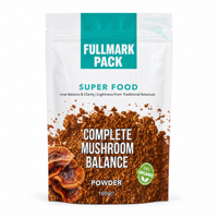 Sachet refermable personnalisé pour poudre de protéines biologiques, emballage nutritionnel pour la vente au détail, capacité 400g