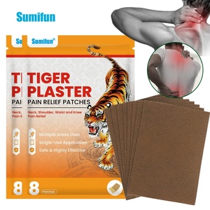 Fournitures de santé : Lot de 8 patchs hypoallergéniques écologiques au <span class=keywords><strong>baume</strong></span> <span class=keywords><strong>du</strong></span> <span class=keywords><strong>tigre</strong></span> <span class=keywords><strong>blanc</strong></span> pour les douleurs articulaires, avec soutien pour le sommeil, pour le soin des douleurs articulaires - Product Image 2
