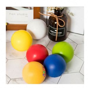 Custom Logo Manufacturer Funny Kids Hand Toy Round Shaped PU Stress Relief <b>Ball</b> Children <b>Squeeze</b> Stress Logo - Product Image 4