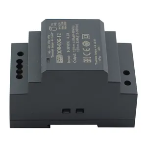 يعني حسنا DDR-60G-12 60W 24 فولت 12 فولت الناتج ITE الدين السكك الحديدية ل أتمتة المصانع Dc-Dc باك العاكسون ومحولات