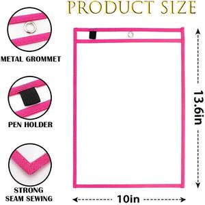 Xiangtong-Bolsillos de borrado en seco para profesores y niños de escuela, tablero de escritura de PVC, logotipo OEM XT-0106 CN;ZHE Ningbo Pvc - Product Image 5
