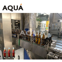 Système de remplissage isobare à pression équilibrée Machine de remplissage PET ou bouteille en verre vin bière