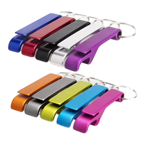 Ouvre-bouteille en métal personnalisé OEM/ODM avec logo laser, cadeau promotionnel, ouvre-bouteille miniature en alliage d'aluminium avec logo d'entreprise