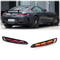 Nuevas Luces Traseras LED Rojas para Mercedes Benz AMG GT C190 2015-2018, Actualización de Luces de Freno, Direccionales y Reversa, Conexión Plug+Play