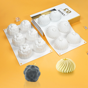 6 cavità luna 3D stampo in Silicone piccolo principe pianeta <span class=keywords><strong>pasticceria</strong></span> francese strumento di formatura per la creazione di torta Mousse - Product Image 3
