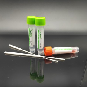 Vtm plastic tube and swab nasal swab collection kits pathological Analysis Equipments - Product Image 6