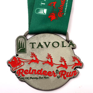 Precio de fábrica Placa de oro Diseño personalizado Medallas de evento 3D Concurso Reconocimiento Medalla Evento Recuerdo Premios - Product Image 6