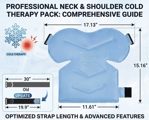 Impacco di Ghiaccio Solido in Gel per <span class=keywords><strong>Spalla</strong></span> di Grado Medico, Lunga Durata, per Tendinite e Bursite - Product Image 2