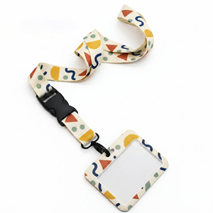 Porta Tarjetas de Identificación de Plástico ABS con Diseño Personalizado, Cordones Desmontables de Poliéster, Logotipo Personalizado - Product Image 3