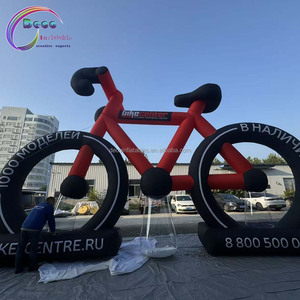 Modèle de vélo gonflable géant personnalisé, vélo gonflable géant pour la publicité extérieure, pour la promotion d'événements cyclistes et de courses - Product Image 2