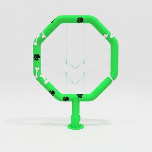 Structure aquatique pour <span class=keywords><strong>parc</strong></span> canin, équipement de pulvérisation en acier inoxydable avec cerceau de saut pour aire de jeux extérieure et <span class=keywords><strong>parc</strong></span> pour animaux de compagnie - Product Image 4