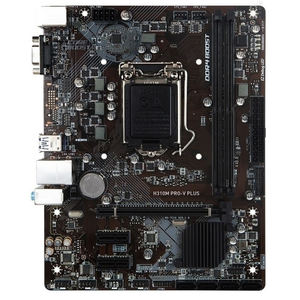 Carte mère de bureau MS LGA 1151 H310M <span class=keywords><strong>PRO</strong></span>-V PLUS VL <span class=keywords><strong>VDH</strong></span> FIRE WATER VH H310M-S03 H310M-S05 8 9ème génération - Product Image 1