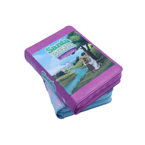 Livre de Bible pour enfants en bas âge de 0 à 3 ans avec des pages interactives au <span class=keywords><strong>toucher</strong></span> et des <span class=keywords><strong>contes</strong></span> classiques de la Sainte Bible - Product Image 4