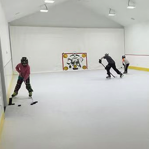 Patinage noël planche d'intérieur verre hockey polyéthylène feuille patinoire synthétique - Product Image 1