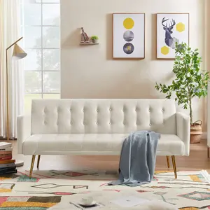 Простой тканевый диван, домашняя мебель, диван-кровать для гостиной, современный 3-местный складной бежевый кожаный угловой диван