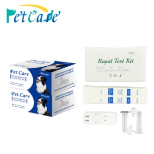 Kit de prueba rápida de antígeno de parvovirus canino (CPV), inmunoensayo cromatográfico del antígeno de parvovirus canino en heces fecales caninas - Product Image 5