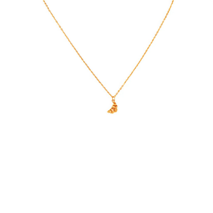 Collier pendentif tendance en acier inoxydable 316L avec placage or PVD, design durable et résistant - Product Image 2