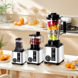 Frullatore elettrico <span class=keywords><strong>800W</strong></span> 3L grande tazza con smerigliatrice Frullatore da tavolo di controllo a 15 velocità per frullatore da cucina commerciale 3 in 1 - Product Image 3