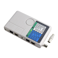 Probador de Cable Coaxial MT-8673 red LAN RJ45