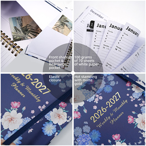 Planificador Mensual Premium A5 2026-2027, Planificadores y Diarios de Julio de 2026 a Junio de 2027, <span class=keywords><strong>Agenda</strong></span> Académica para la Escuela y Negocios - Product Image 3