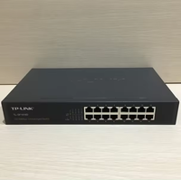Conmutador de Red Ethernet TP-Link TL-SF1016D de 16 Puertos y 10/100 Mbps